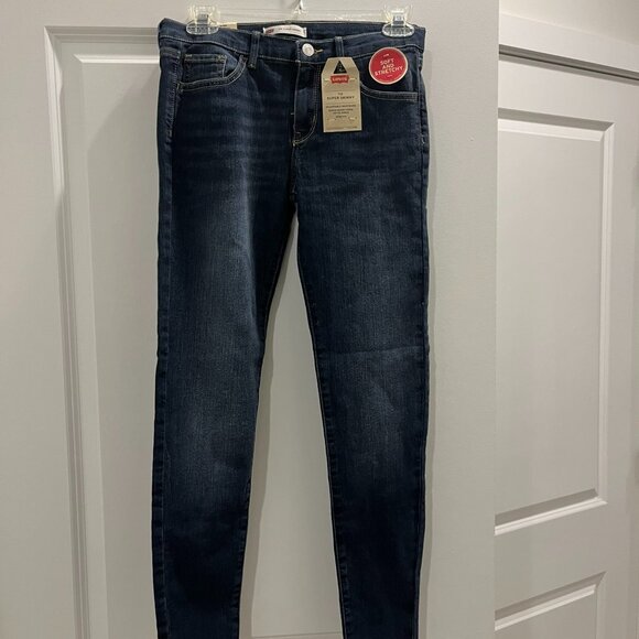 Levi's 710 Super Skinny Girls Jean, Size 14, NWT - Picture 1 of 4
